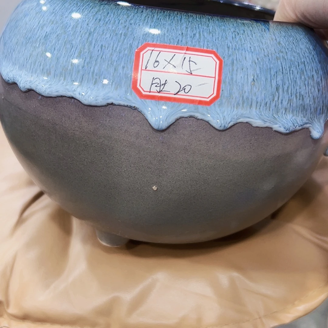 外贸尾单陶瓷花盆凑单10米包邮