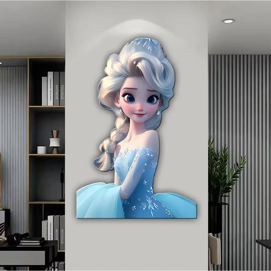 女儿房装饰画客厅背景墙挂画玄关装饰画餐厅装饰画福利公主682