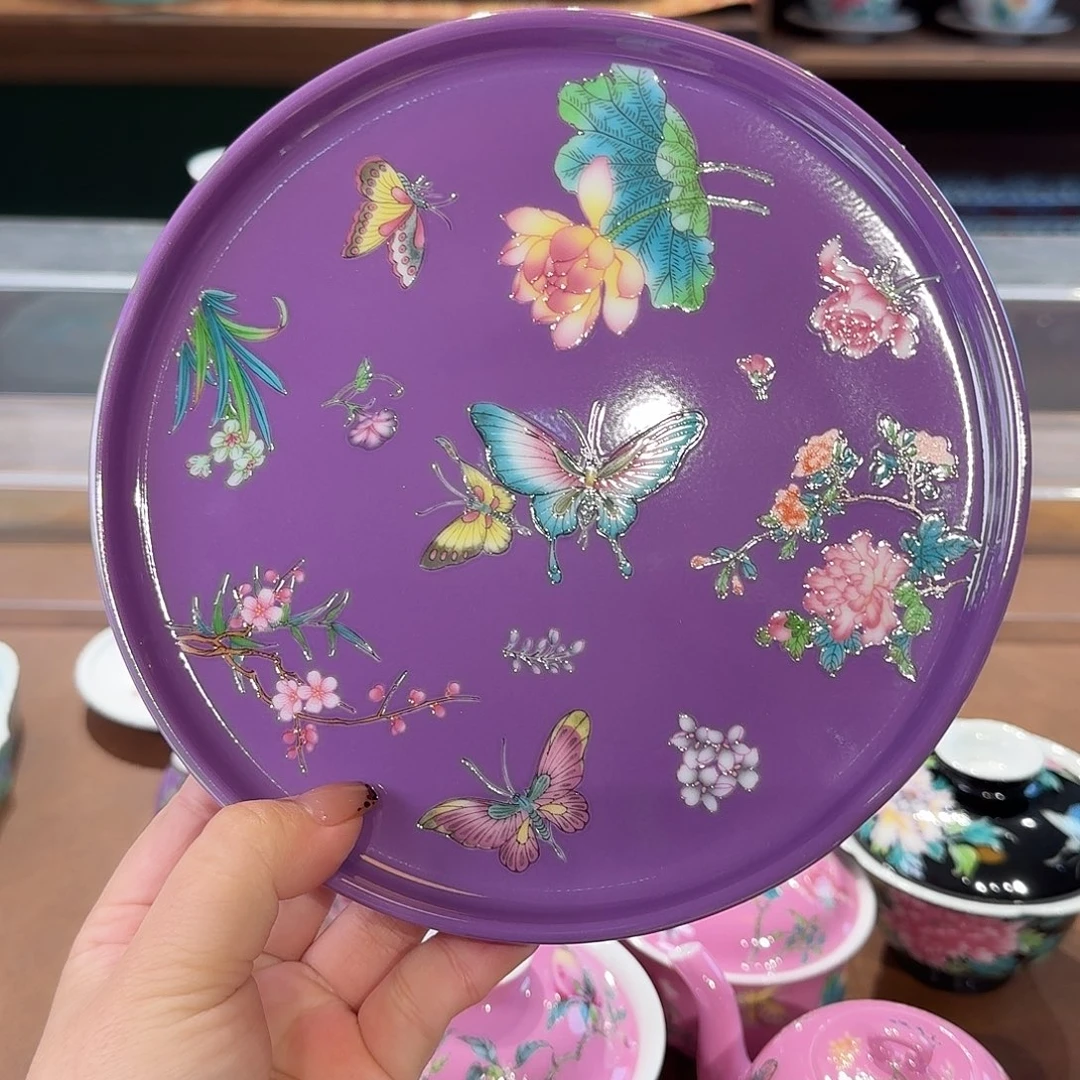 珐琅彩主人杯茶具系列
