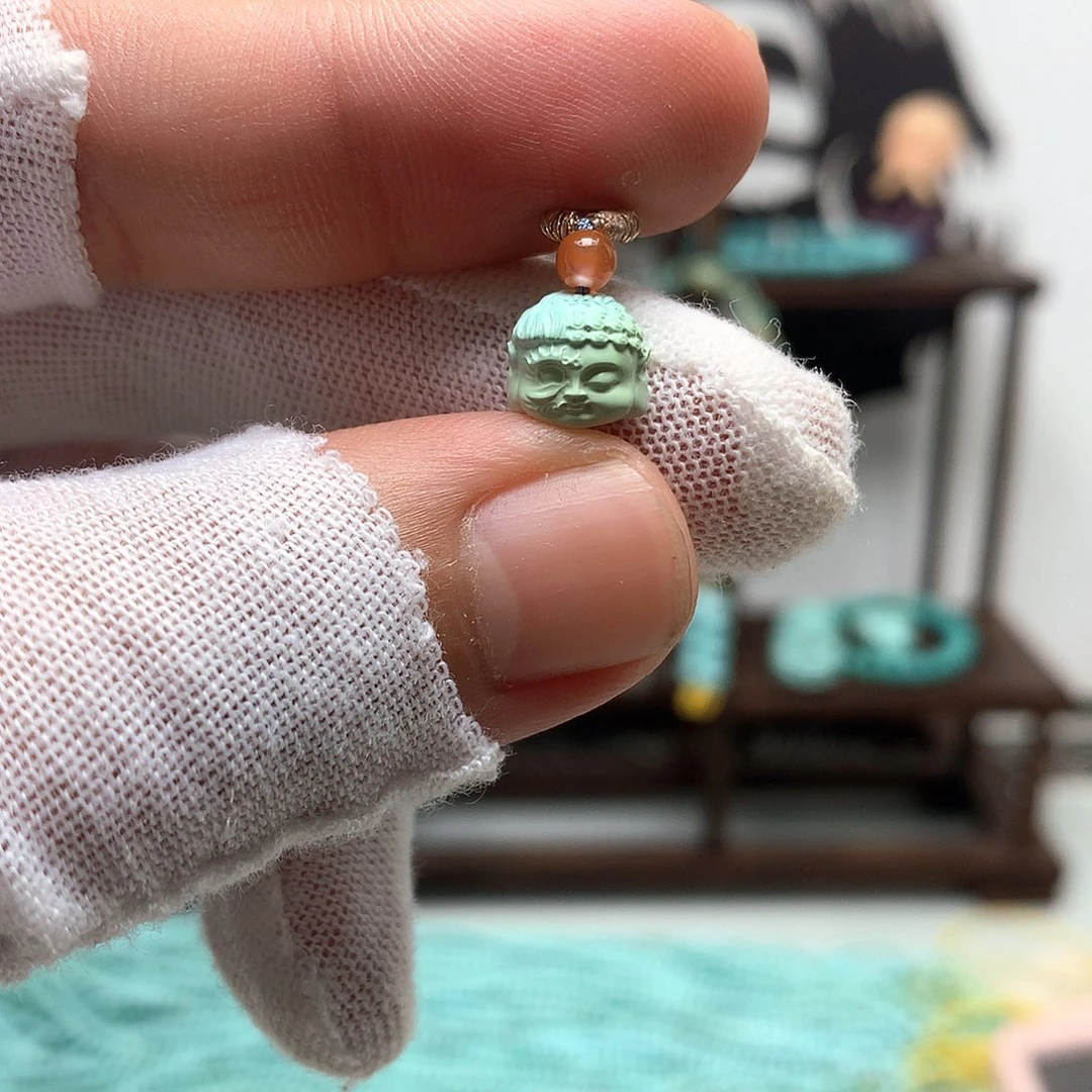 未镶嵌绿松石挂件