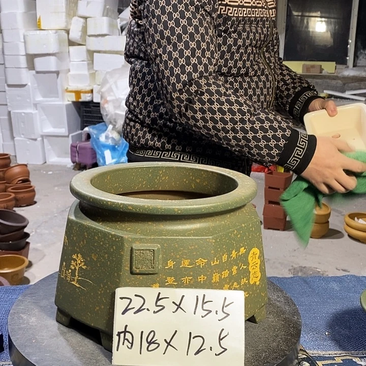 紫砂花盆紫砂艺术