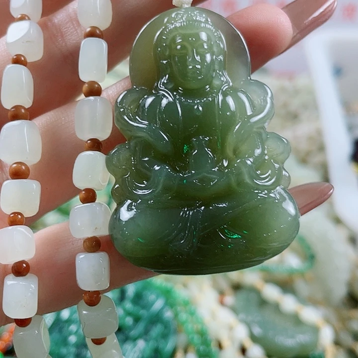 未镶嵌和田玉挂件