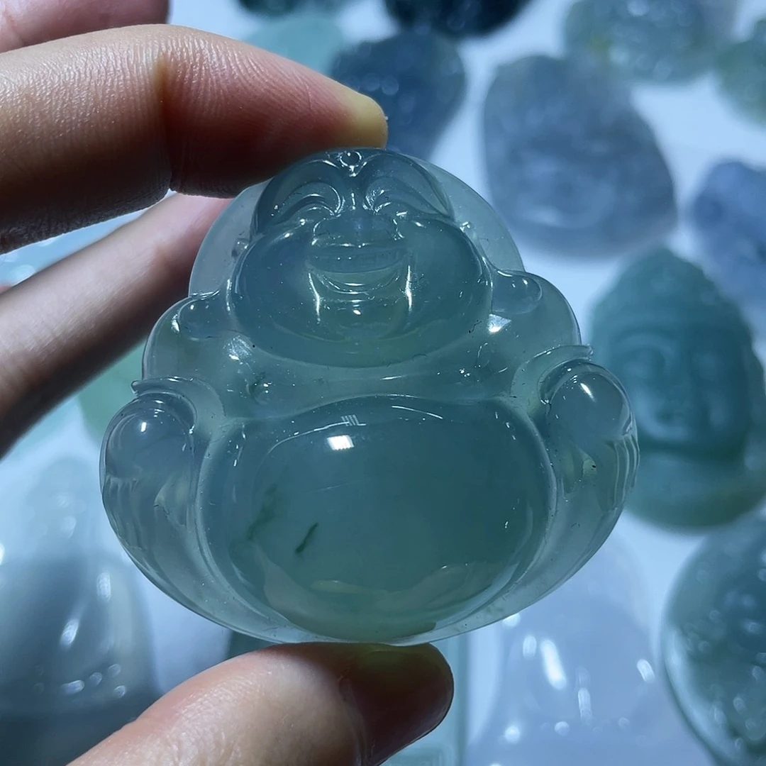 定制翡翠未镶嵌挂件