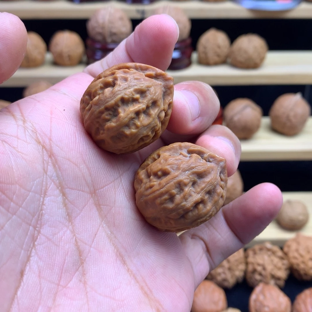 吊坠文玩核桃红皮蒜头