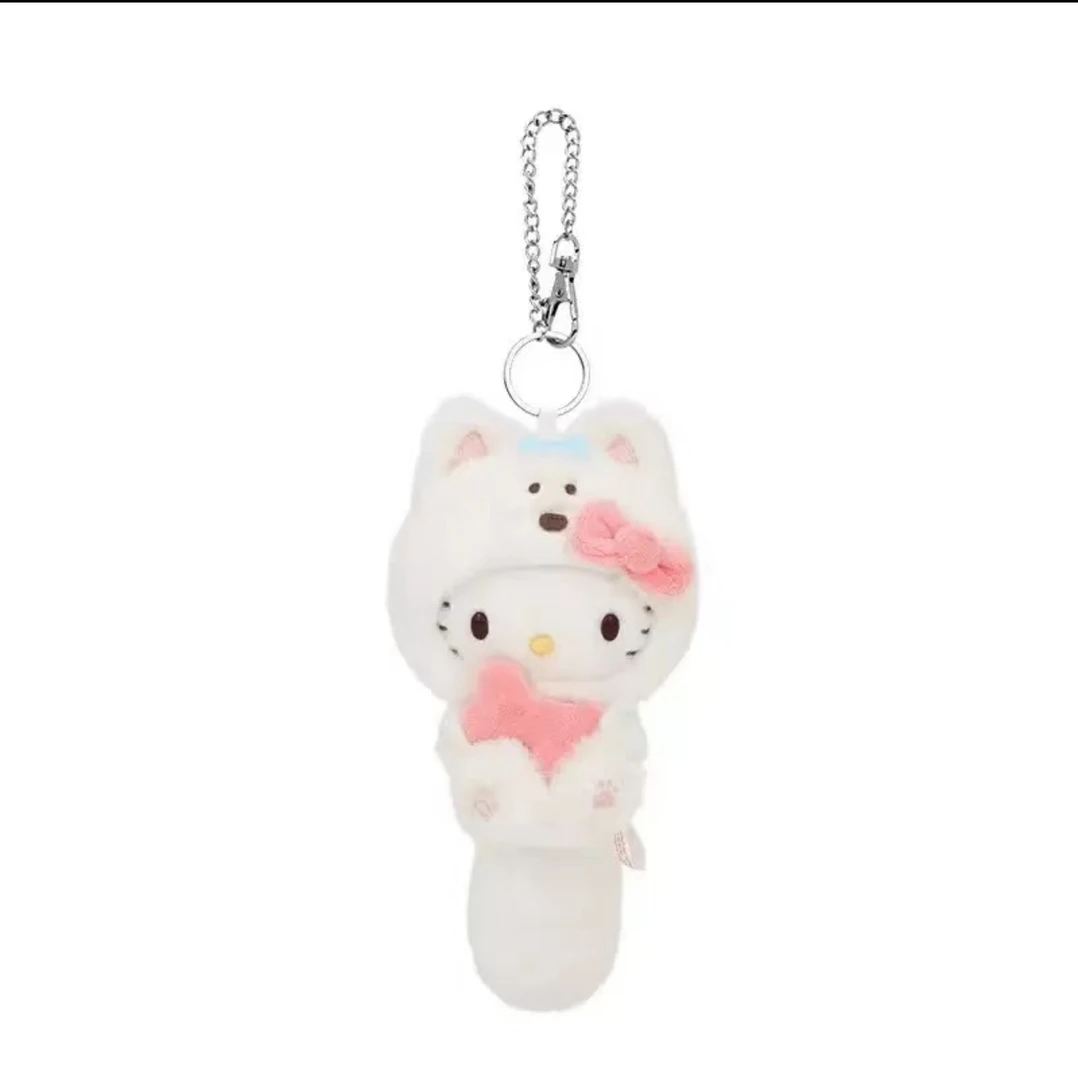 挂饰毛绒新款绵绵狗长尾hellokitty包包挂件夏日高级公仔闺蜜礼物