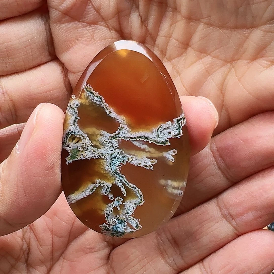 未镶嵌玛瑙/玉髓珠宝半成品