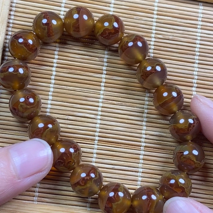 玛瑙/玉髓手链未镶嵌云**骧