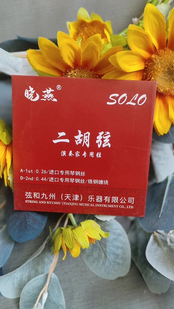 晓燕二胡红色琴弦演奏级别二胡弦