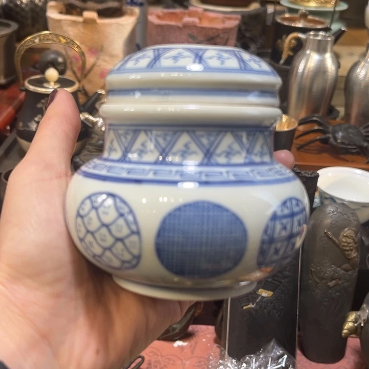 陶瓷中古工艺品摆件