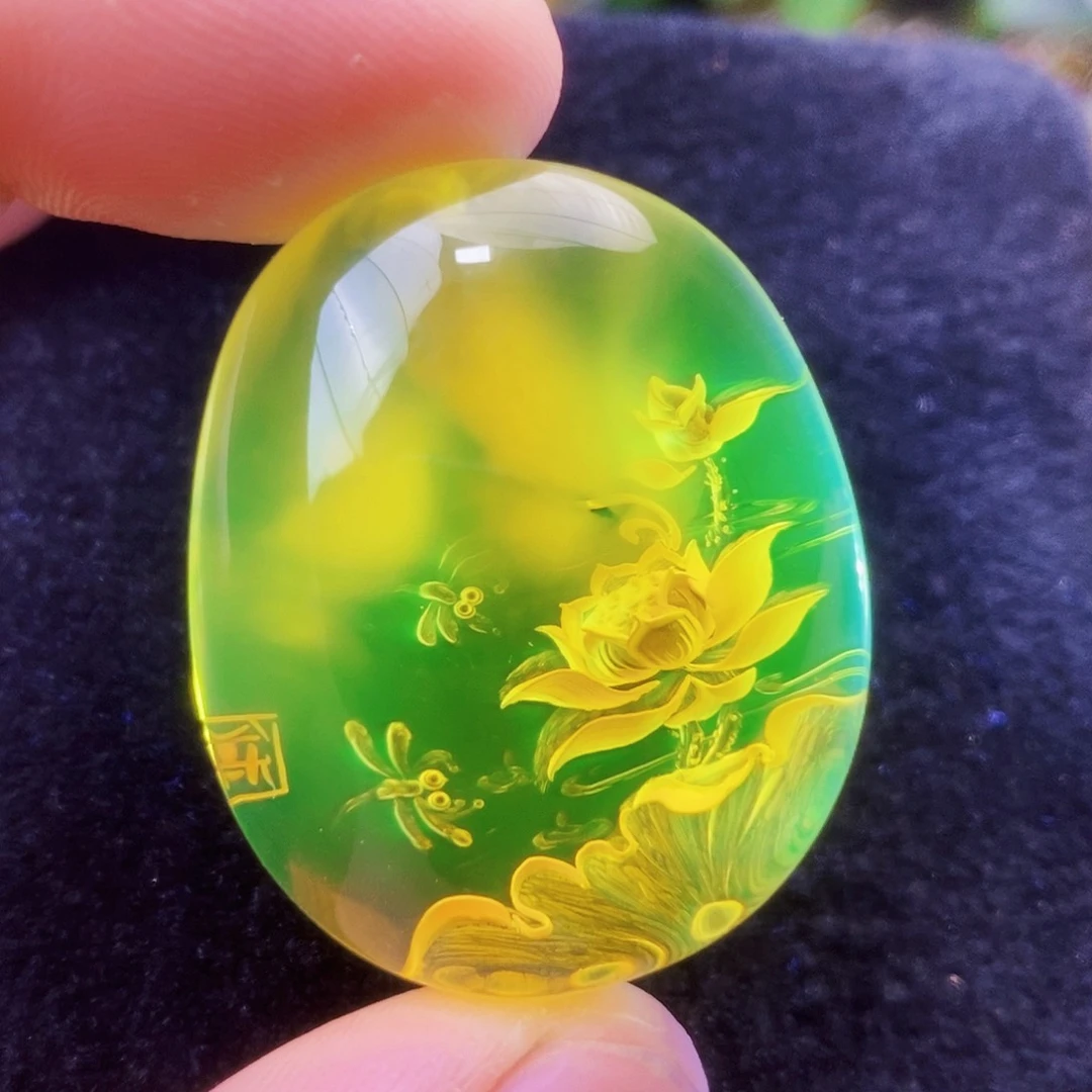【闪购商品】金珀吊坠(不含链)未镶嵌