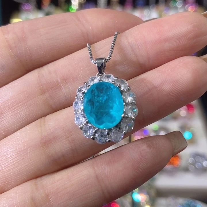 66锆石（处理）吊坠