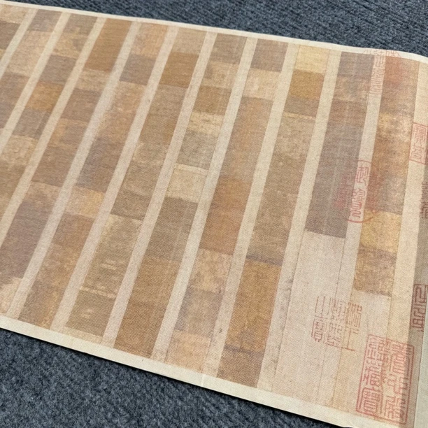 【纳米圣教序长卷】大风堂纳米半生熟毛笔书法国画作品纸