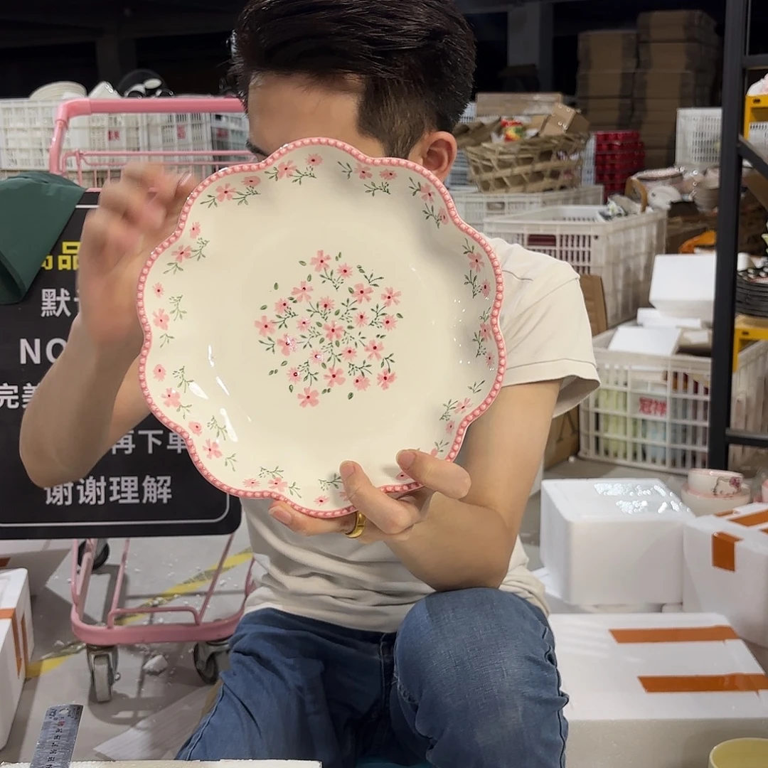 瓷微瑕陶瓷餐具釉下彩