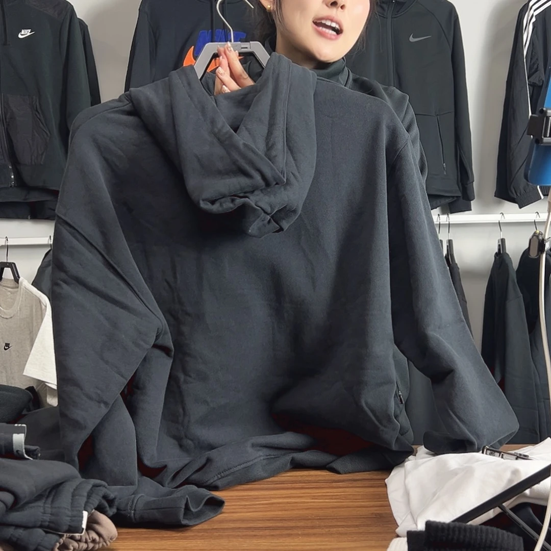 7339卫衣黑色xxl码170-190斤不退换