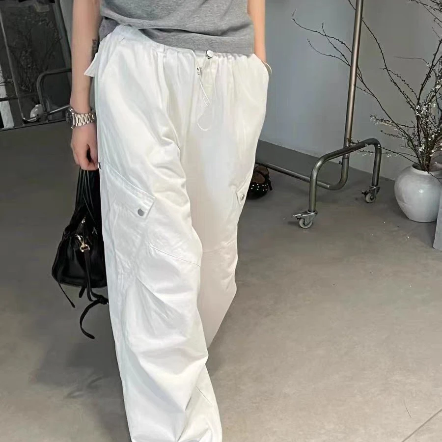 时尚女装早秋款工装裤8916