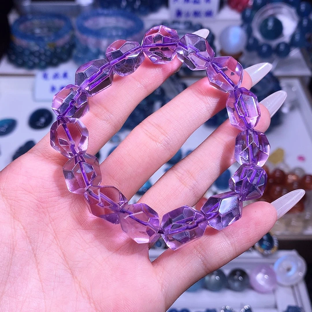 水晶手链未镶嵌多样性
