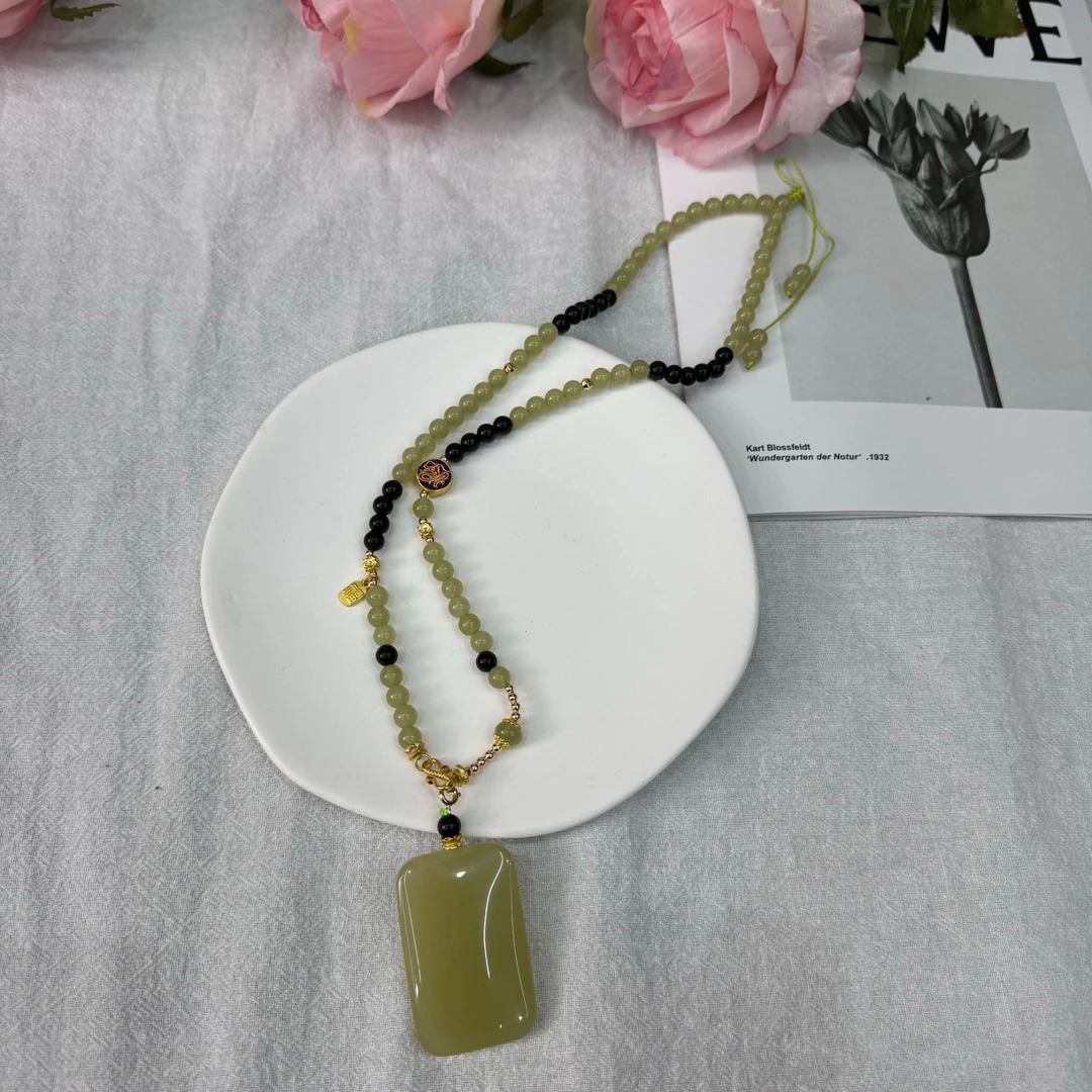 高定珠宝无事牌项链HF1107S0818