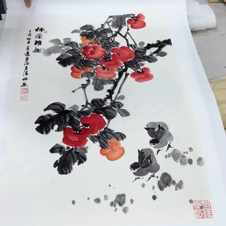 国画纯手绘作品欣赏图