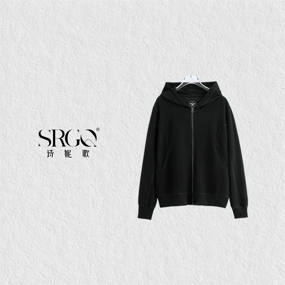 诗妮歌 | 慵懒羊毛外套“许你耀眼”恰到好处的松弛感连帽休闲宽松