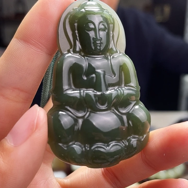 和田玉挂件未镶嵌定制发货