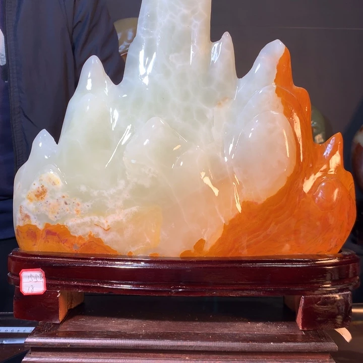 石材天然原石摆件