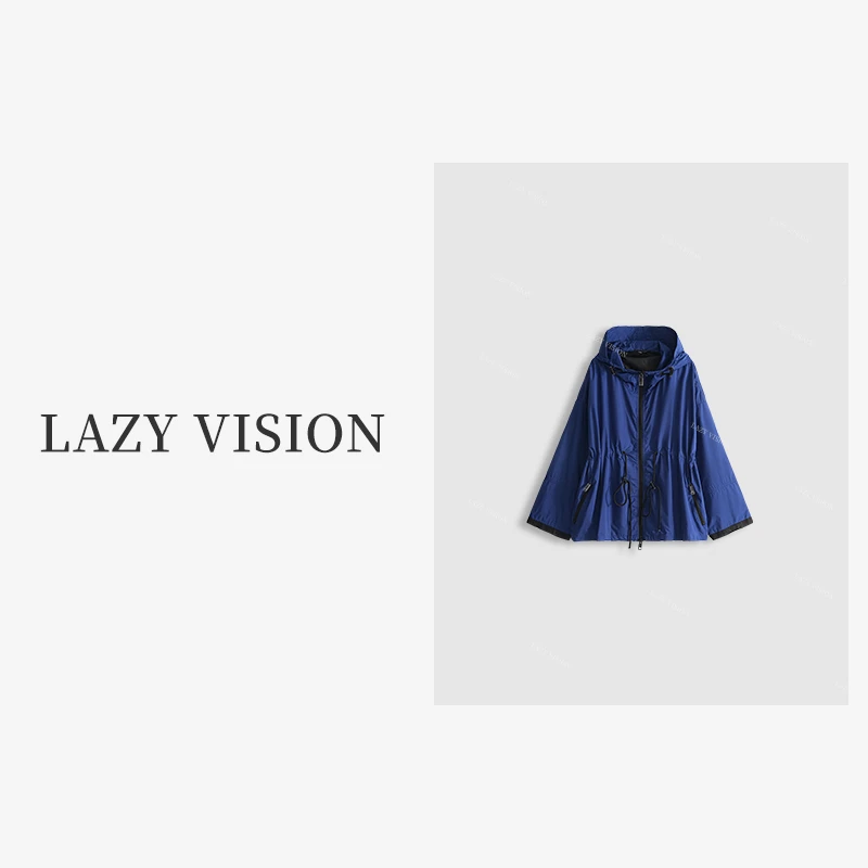 LAZYVISION冲锋衣女士风衣外套ZMD-14531