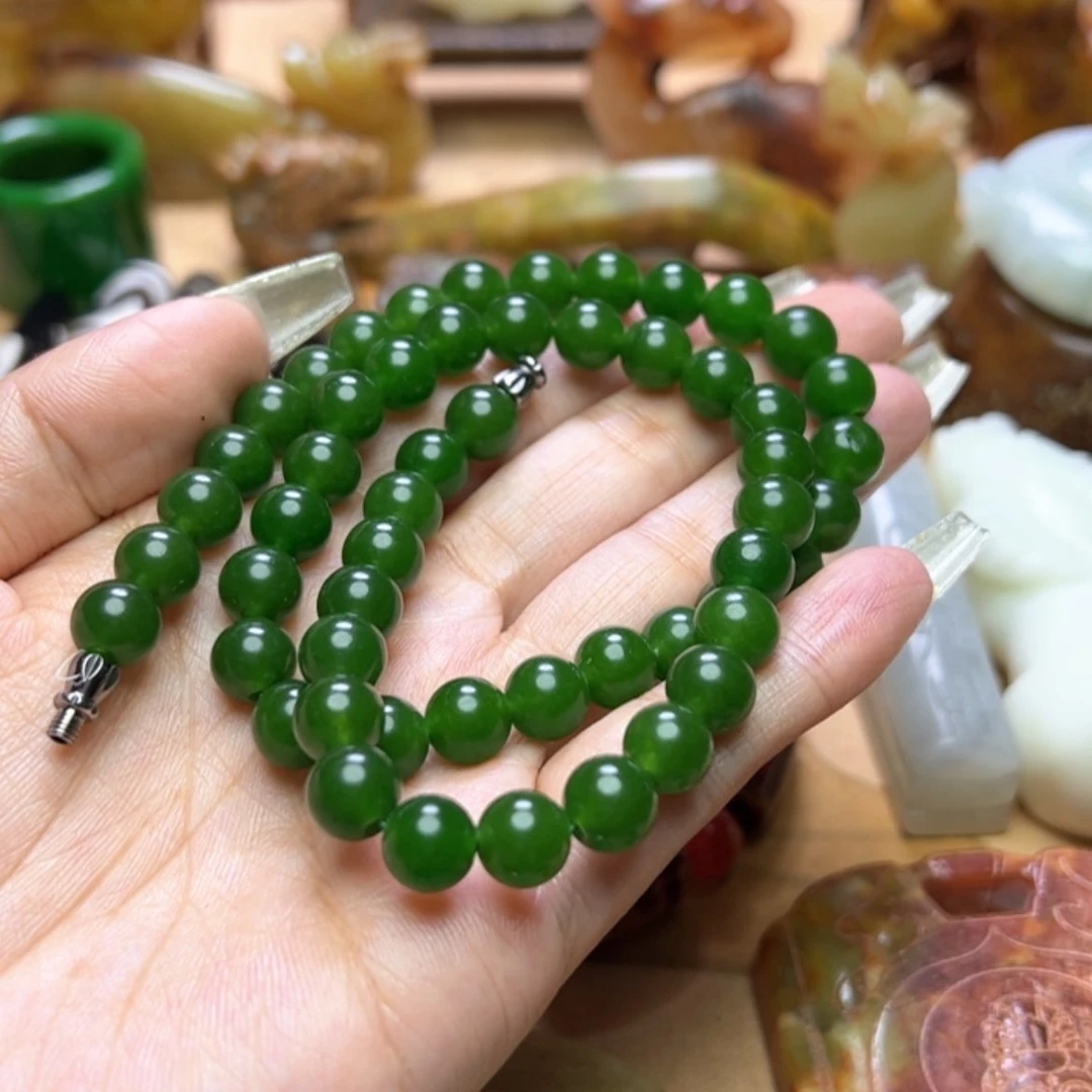 【闪购商品】蛇纹石玉颈饰未镶嵌