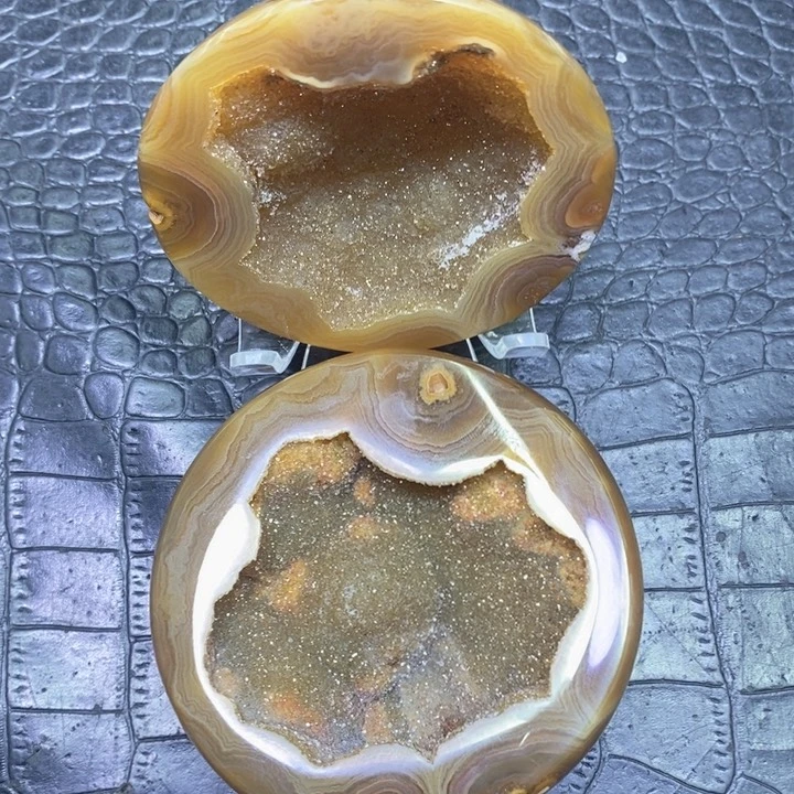 未镶嵌珠宝半成品紫晶黄软啵啵盆