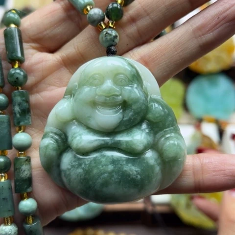 岫玉挂件未镶嵌挂件