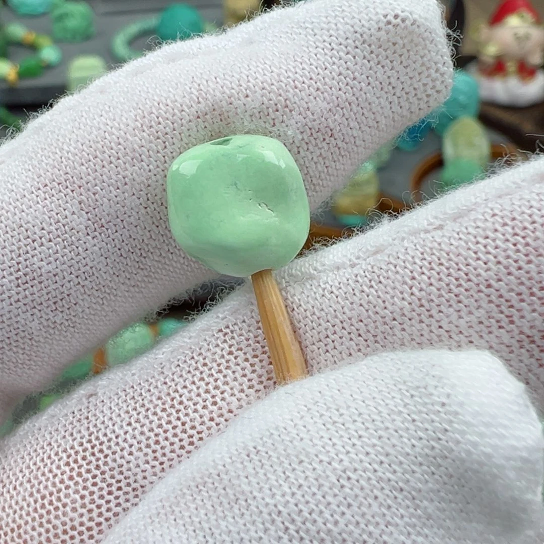 绿松石菜籽黄绿松石Z未镶嵌