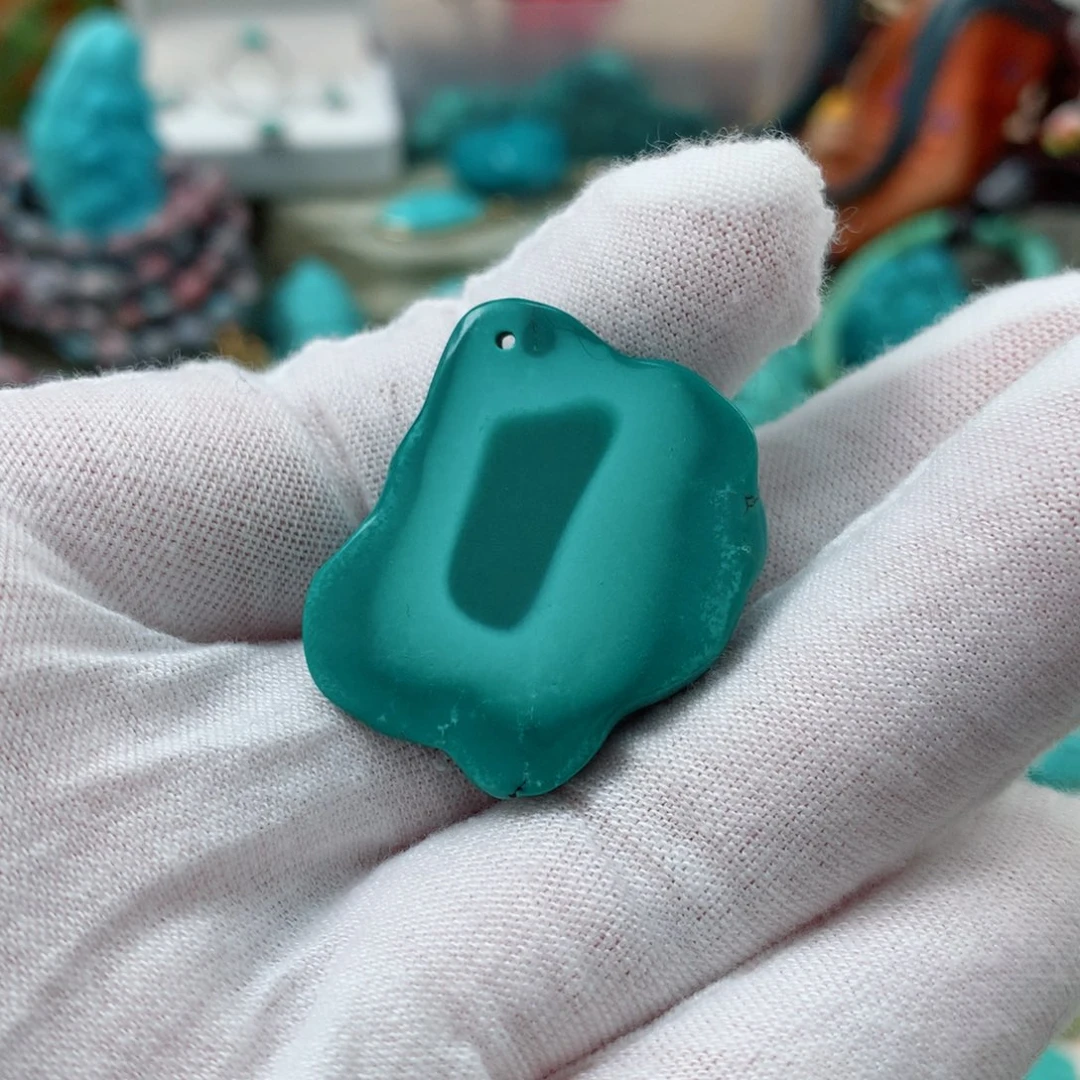 绿松石珠宝奇石未镶嵌