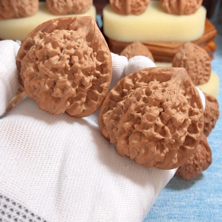 【闪购商品】文玩核桃把件48官帽