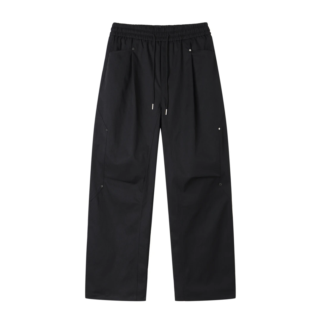 款伞兵裤休闲裤子男伐木裤工装裤弯刀裤