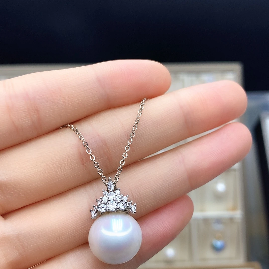 淡水珍珠合金颈饰