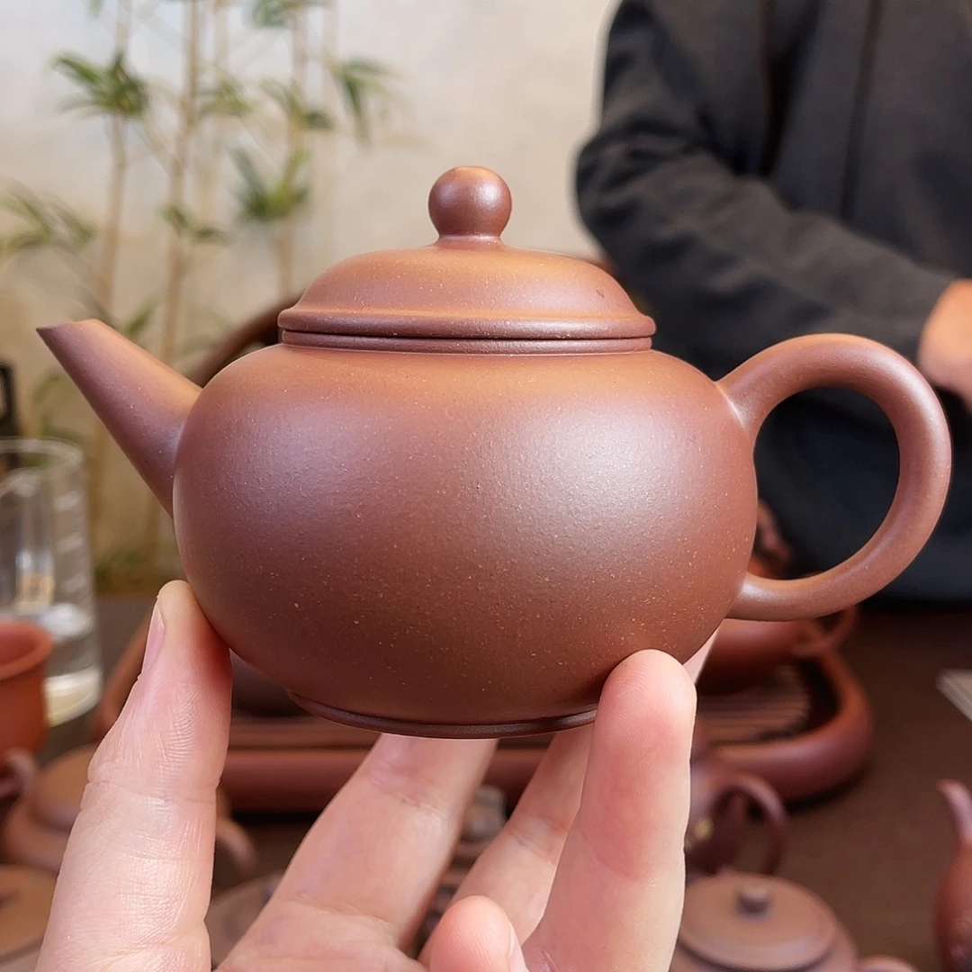 天***光紫砂茶案全手工水平➕茶叶