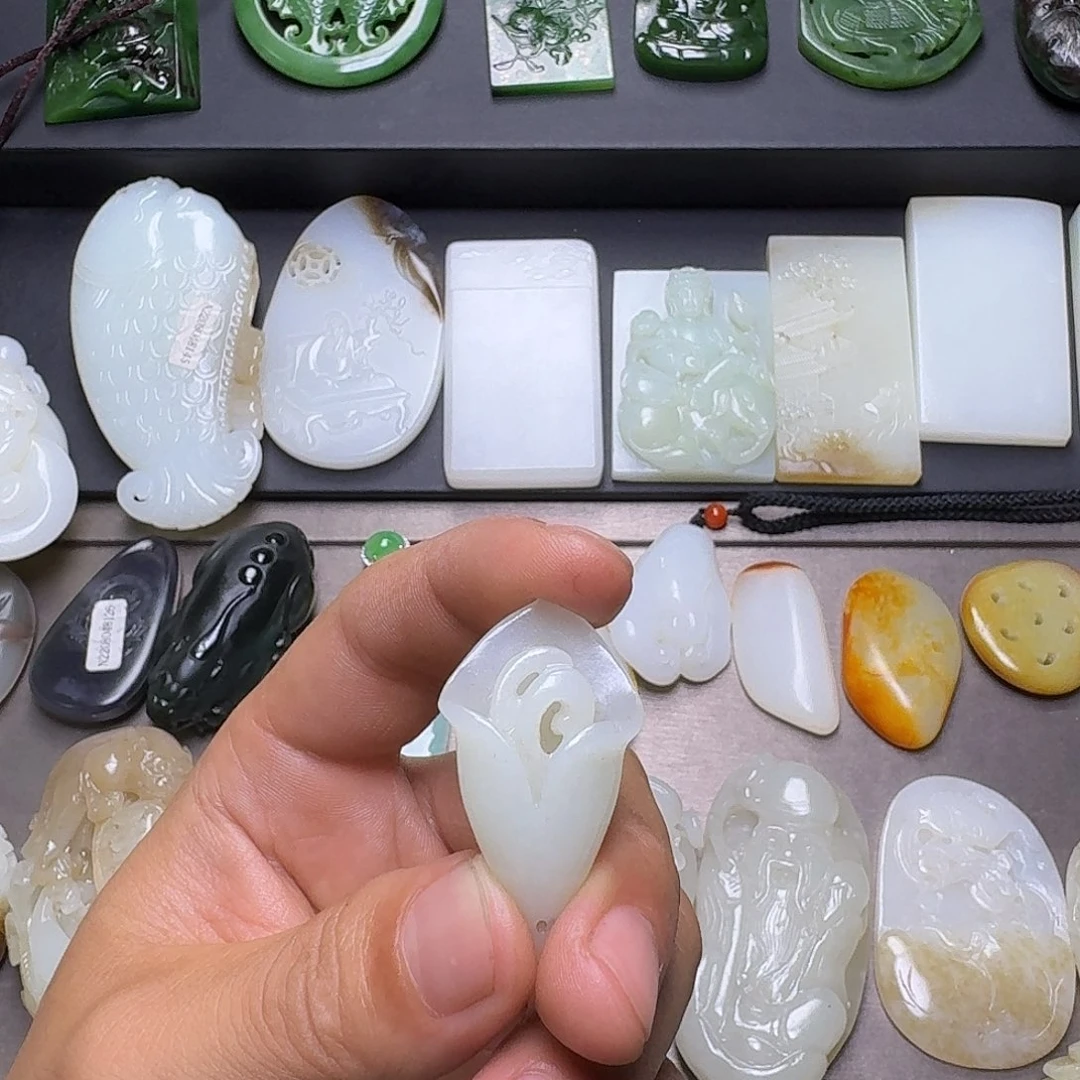 和田玉（白玉）未镶嵌吊坠(不含链)