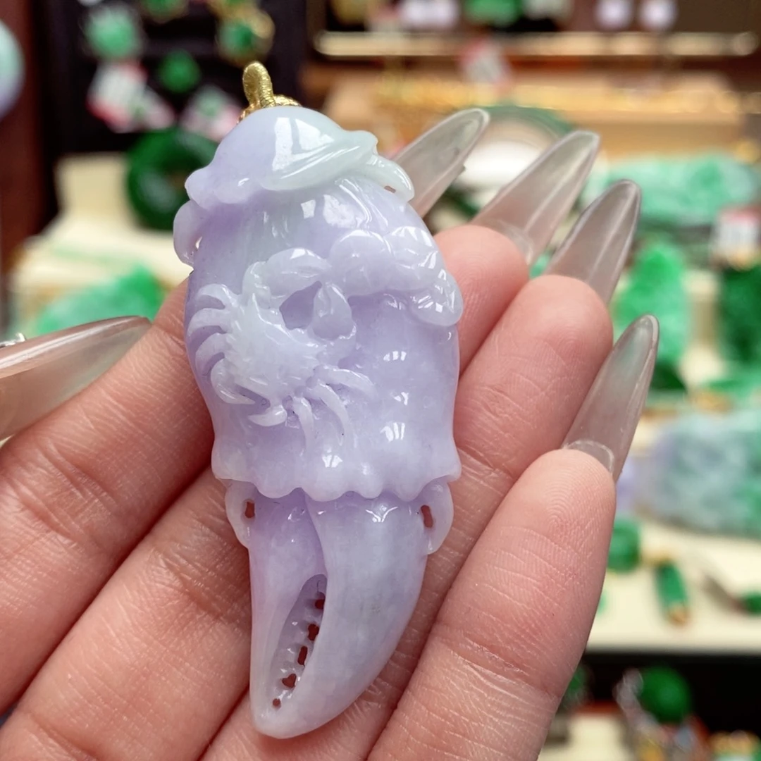 颈饰未镶嵌翡翠翡翠吊坠
