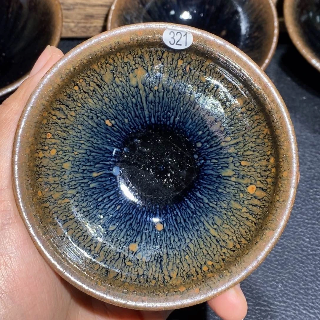 茶盏三溪窑柴烧建盏321