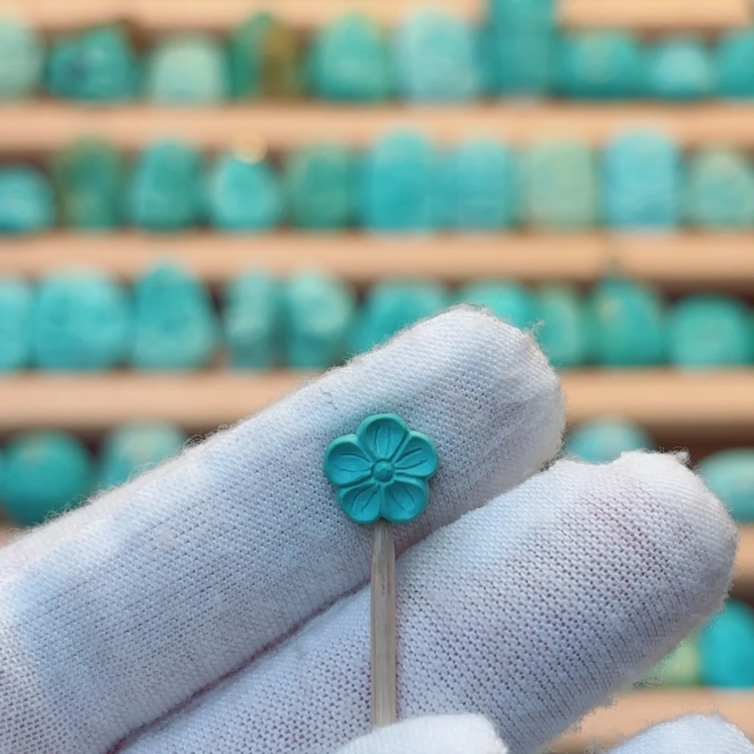 绿松石未镶嵌配饰