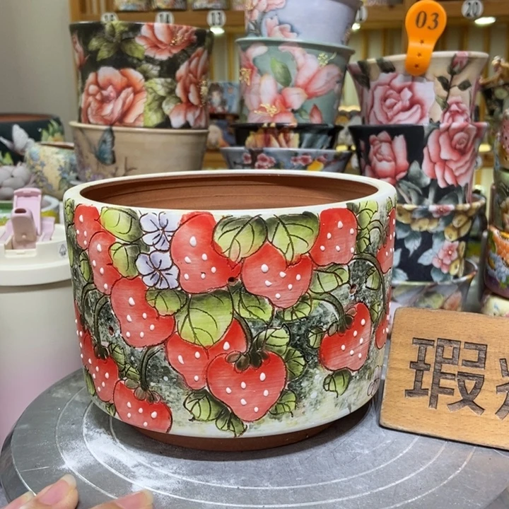 景德镇艺术手绘作品