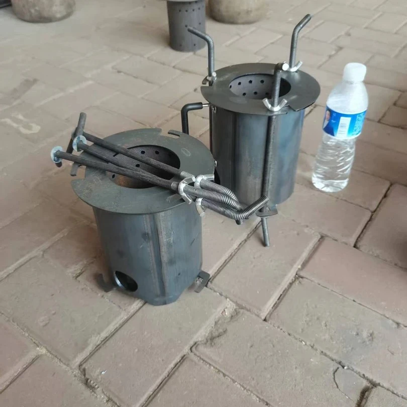 不带风机户外烧水做饭柴火汽化炉