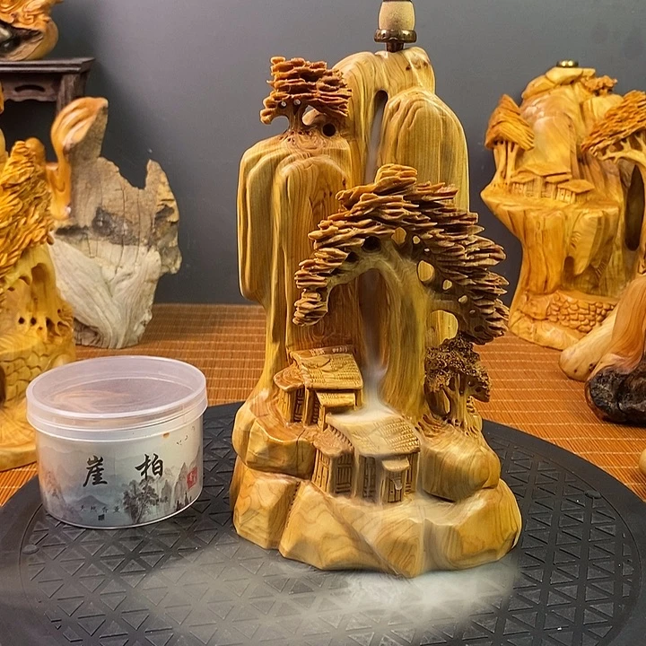 柏木崖柏摆件把玩件