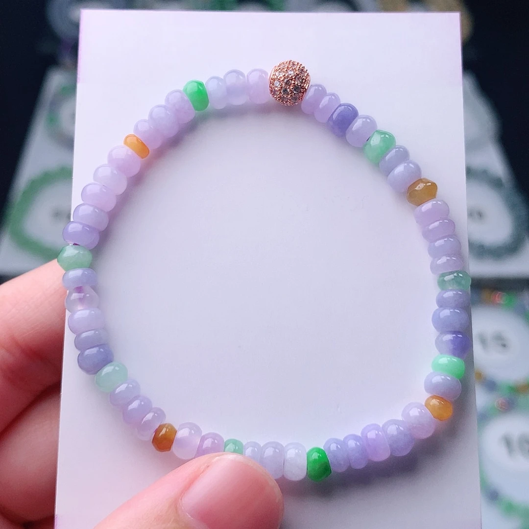 未镶嵌手串翡翠翡翠