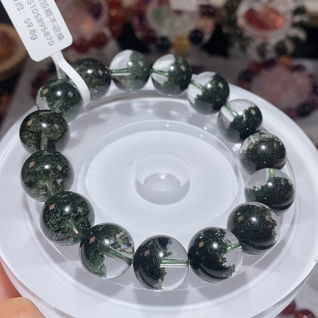 水晶手链未镶嵌F绿幽灵14