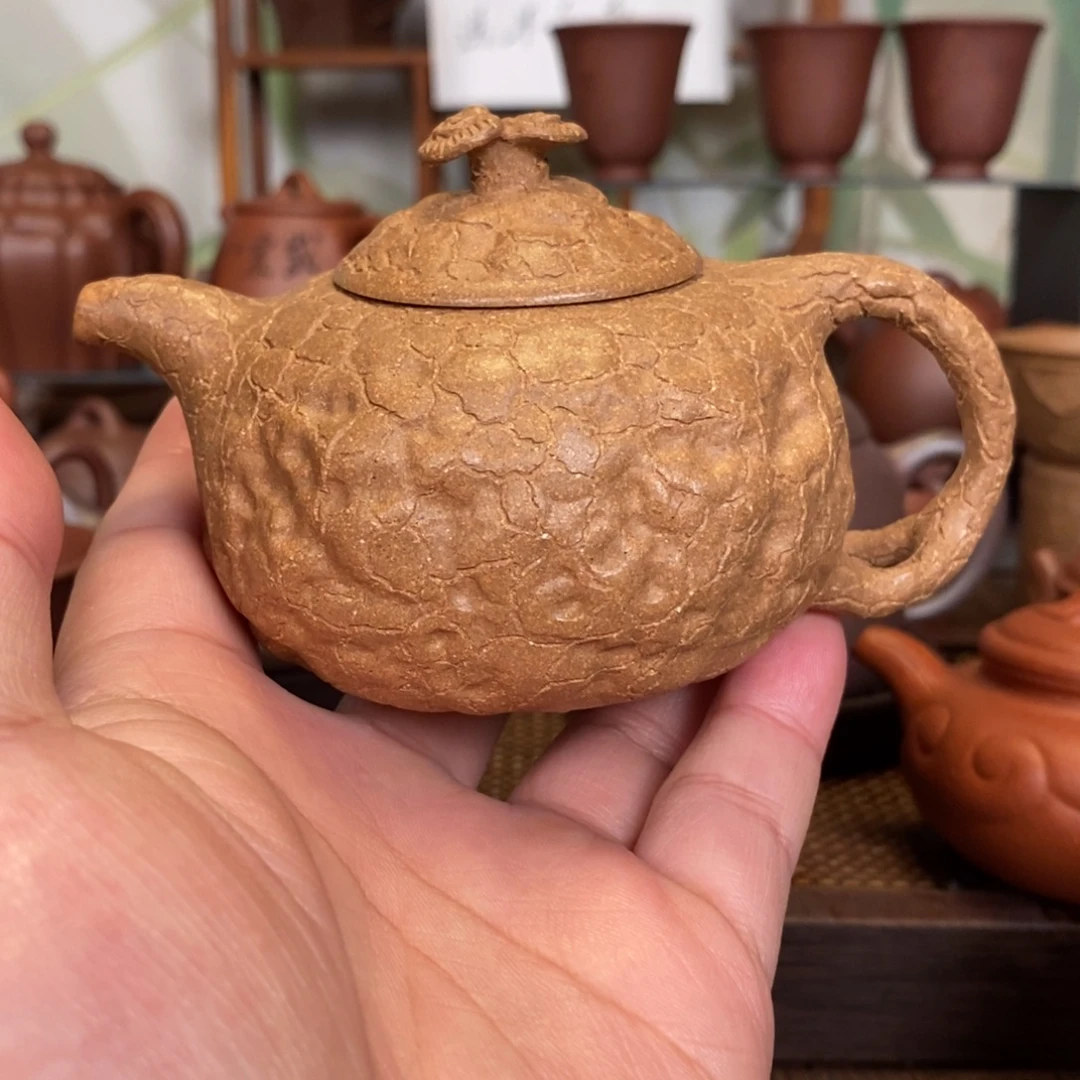 黎***阳茶壶紫砂薄胎透光供春