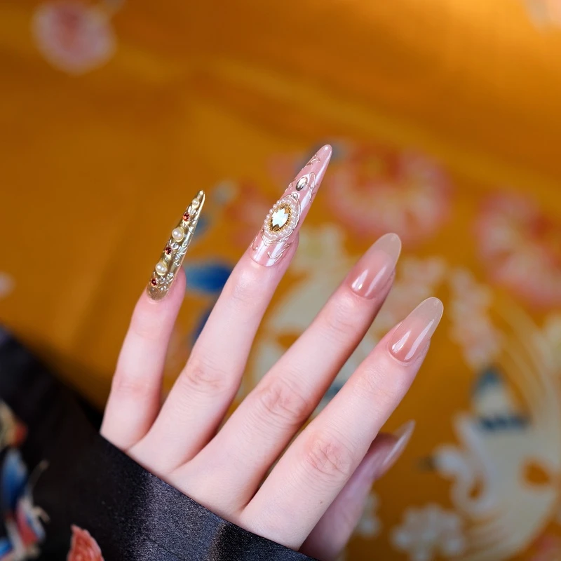 卡黛妮【熹妃回宫C】宫廷风古风重工纯手工K9穿戴甲