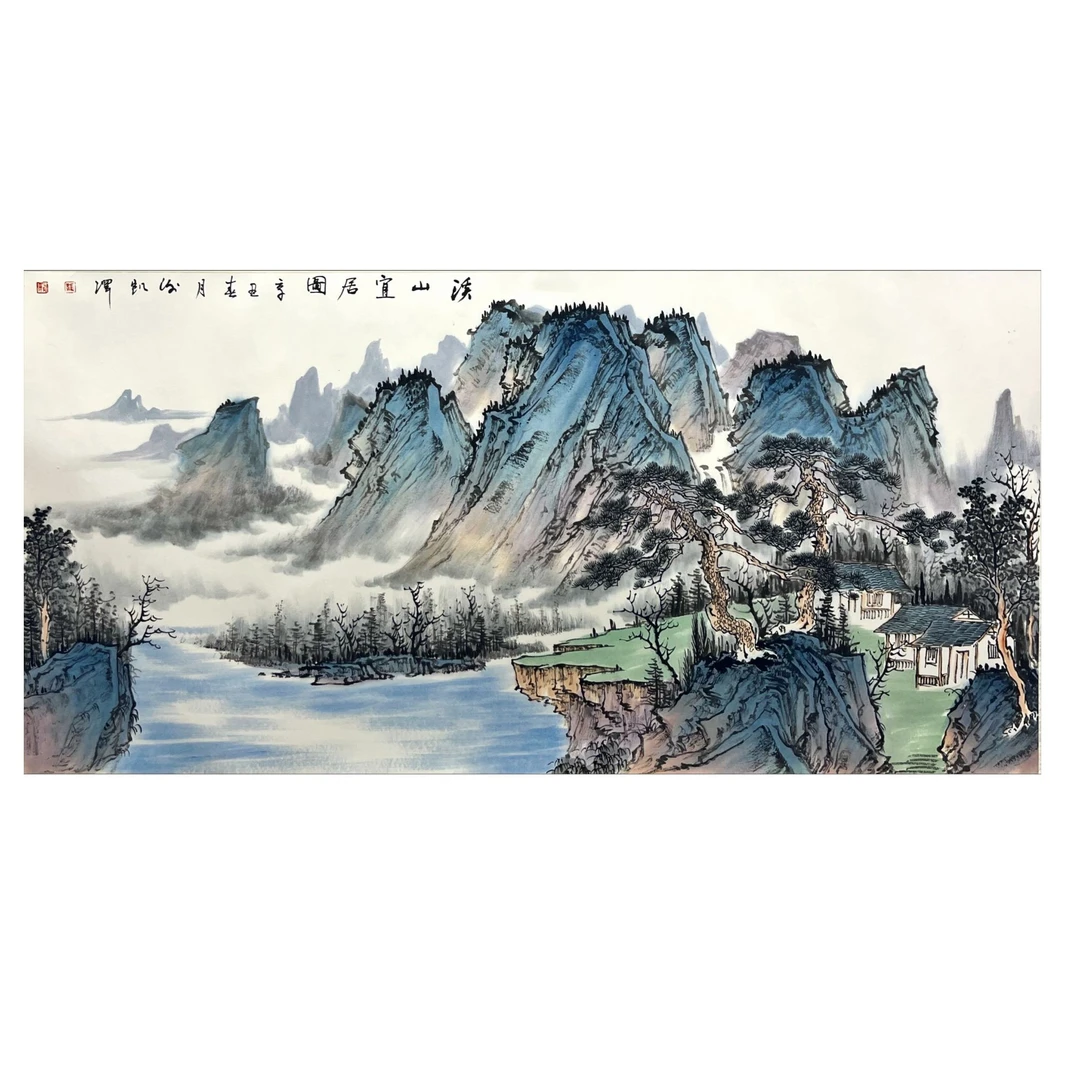 谢凯泽-纸本-68*138cm