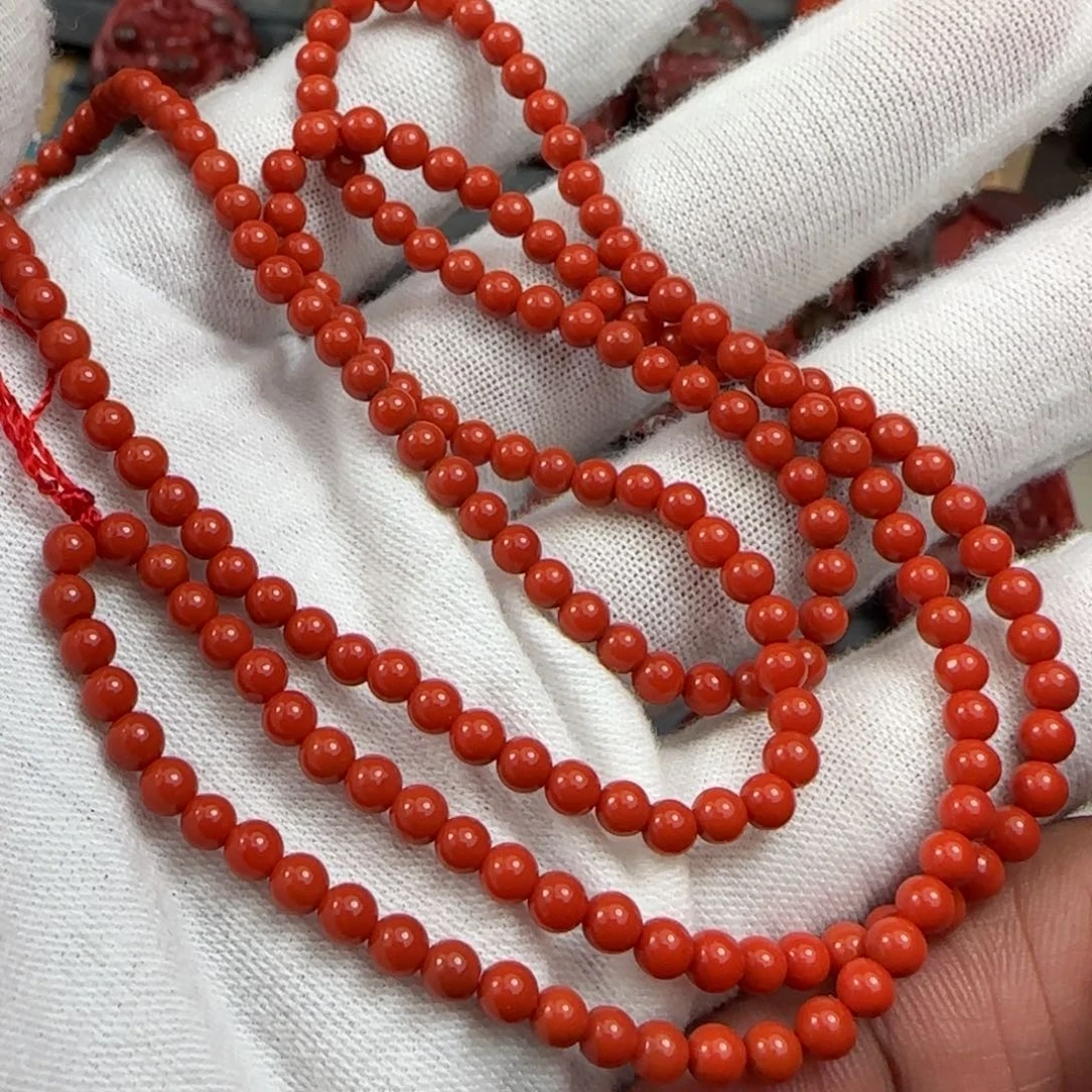 玛瑙/玉髓珠子3.6未镶嵌