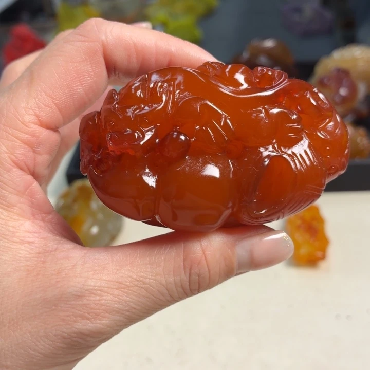 玛瑙/玉髓未镶嵌吊坠(不含链)