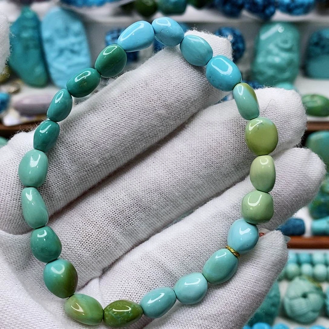 绿松石珠宝奇石未镶嵌